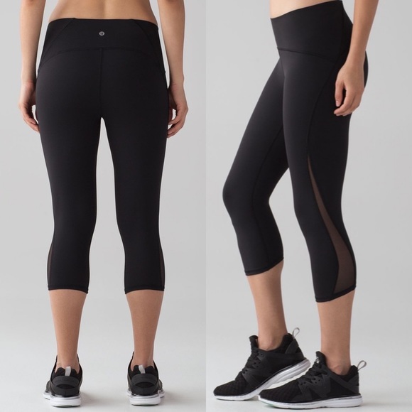 Lululemon Train Times Crop Leggings 17" - Picture 1 of 7